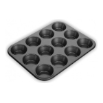 Molde cupcake teflon 12 unid