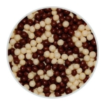 Pastillaje cereal blanco negro grande 80grs