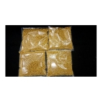 Pastillaje mini perlitas doradas 80grs